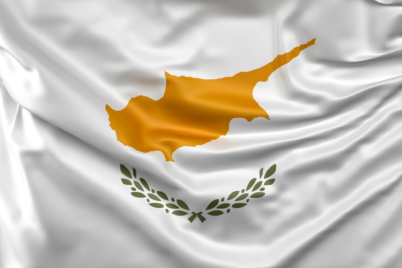Cyprus flag artwork
