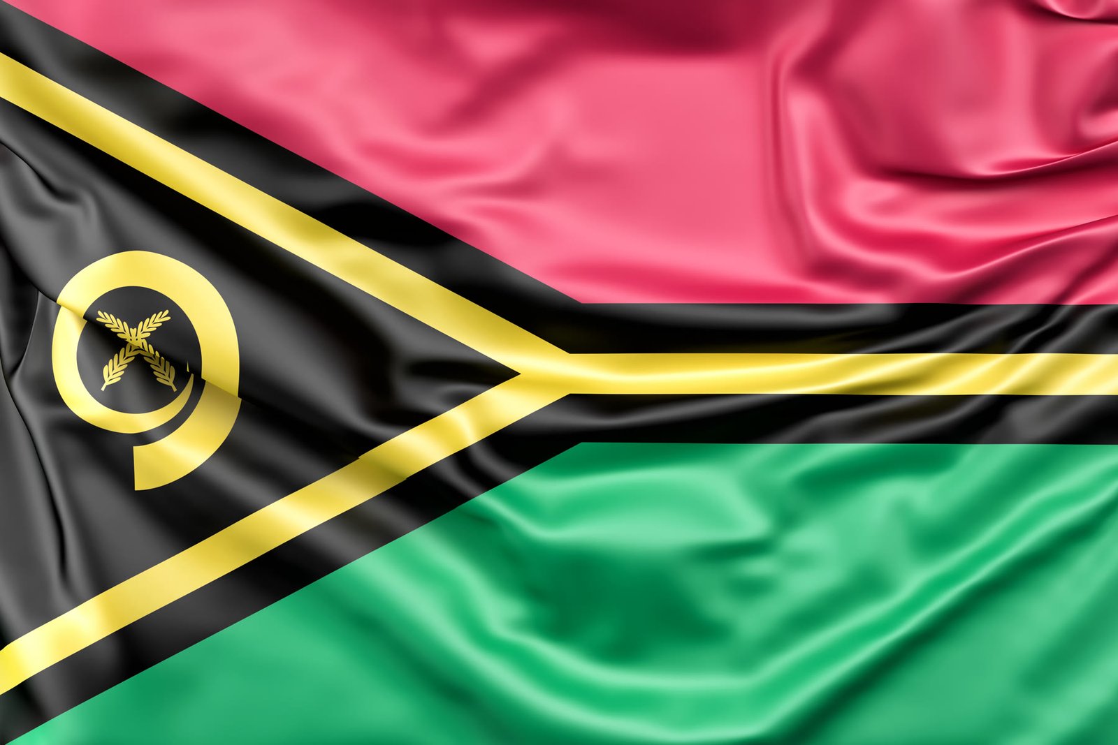 Vanuatu flag artwork
